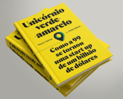 Unicórnio verede amarelo