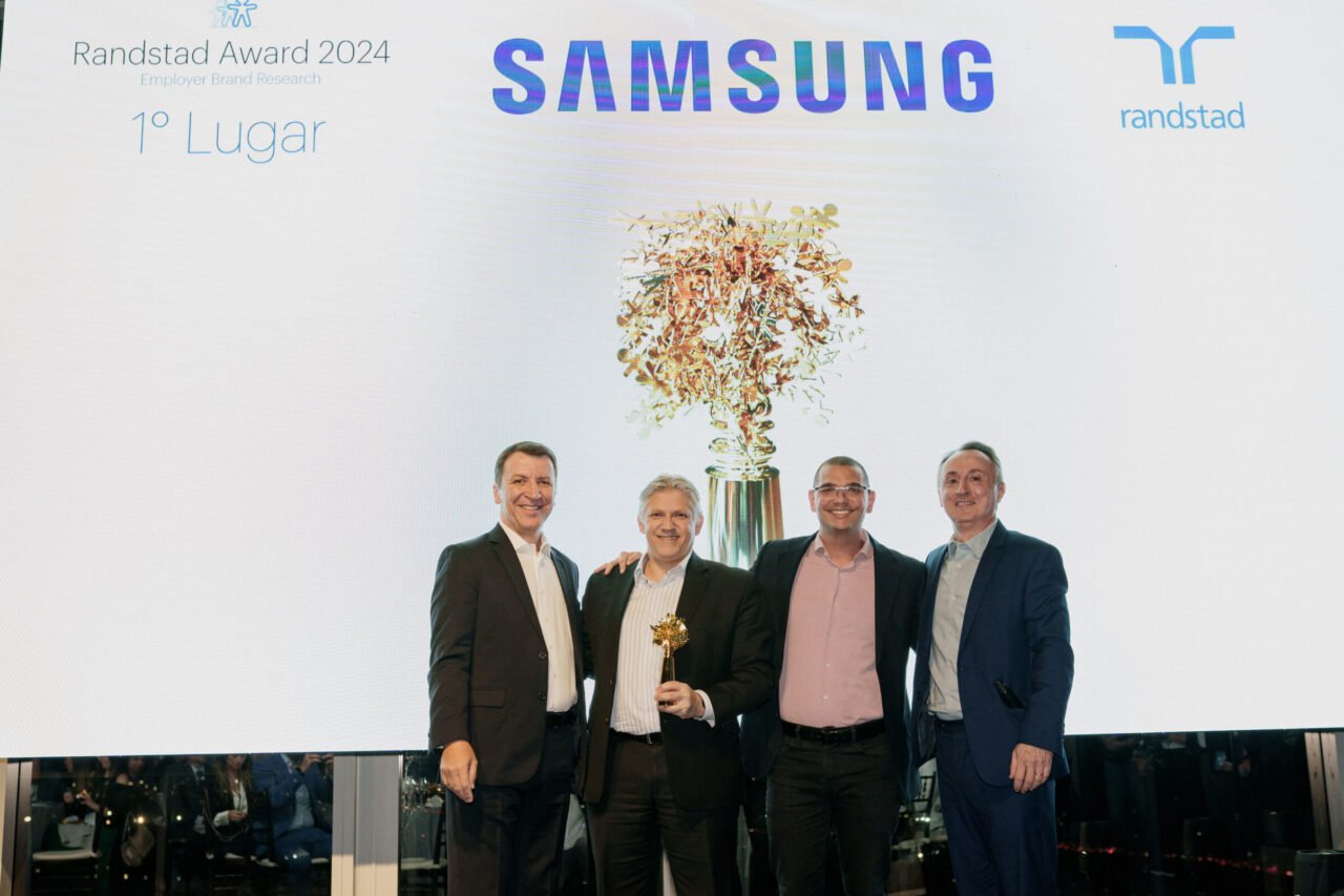 Samsung foi a grande vencedora do Randstad Employer Brand Foto Marcos Mesquita