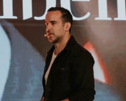 O cientista político Lucas Aragão, sócio da Arko Advice, no Fórum CEO Brasil 2025