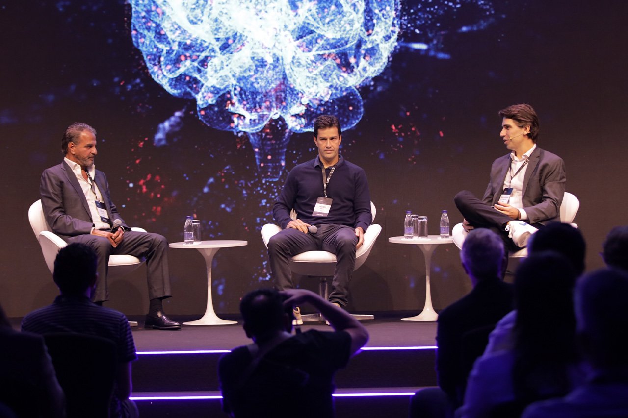 Jorge Moll, fundador da Rede D'Or, Paulo Moll, CEO da Rede D'Or e Rafael de Albuquerque, fundador e CEO da Zoox