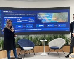 Daniela Griecco e Fernando Galdino, da NTT Data