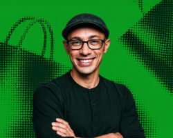 Arte feita com IA de Tobias Lütke, CEO da Shopify